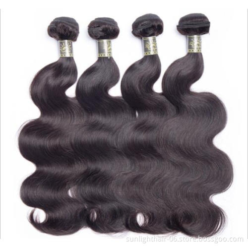3 Regular Wave Style Real human remy hair extension  Bundles Unprocessed Brazilian Body Wave Remy Hair